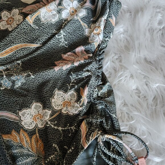 Seafolly Balinese Retreat Maillot One Piece Olive Leaf size USA 8 AU 12DD - Picture 9 of 16